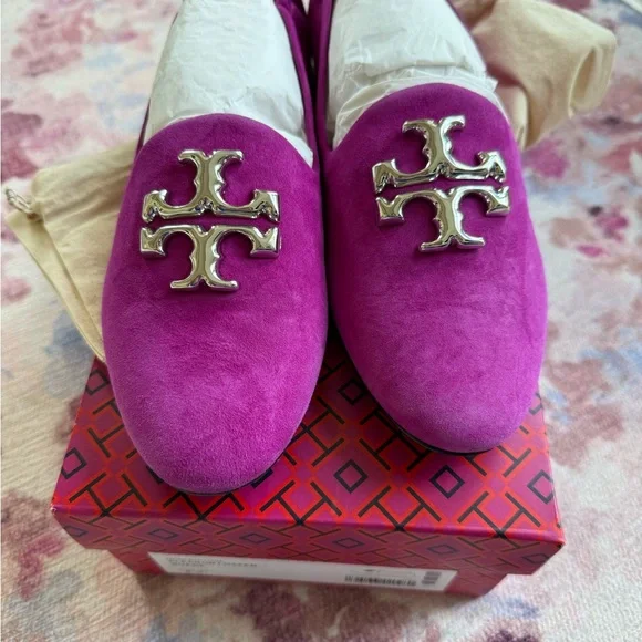 Purple Loafers with Gold Accents - Picture 2 of 4